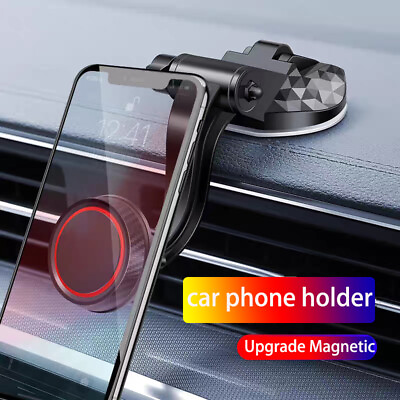 #ad Car Phone Holder Dashboard Stand Mount Magnetic Magnet 360° Rotation for iPhone AU $11.99