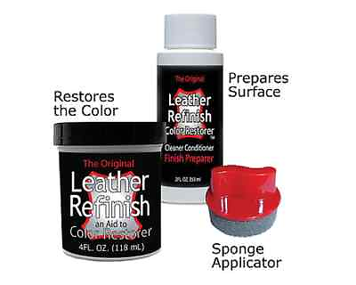 #ad Forest Green Kit We are the ORIGINAL Leather Refinish Color Restorer® $16.99