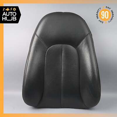 #ad 01 06 Mercedes W215 CL600 Front Left Driver Top Upper Seat Cushion Black OEM $132.80