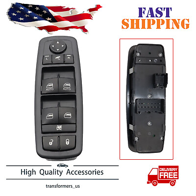 #ad Front Driver Power Window Switch Master for Ram 1500 2500 3500 4500 2012 2015 $22.79