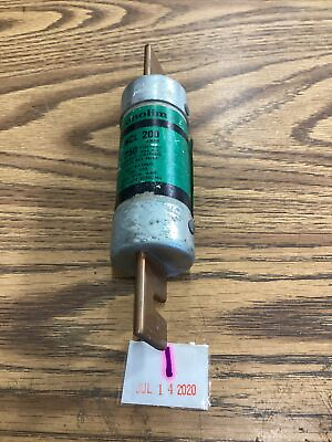 #ad Econolim NCL200 fuse 200 AMPS 250 volts AC class RK1 current limiting $20.00