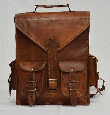 #ad New Laptop Leather Backpack Rucksack Messenger Bag Satchel For Boys amp; Girls $92.40