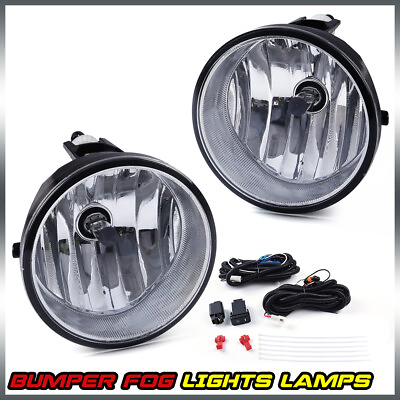#ad Bumper Fog Lights Driving Lamps Bulbs Complete Kit Fit For 05 11 Toyota Tacoma $24.59