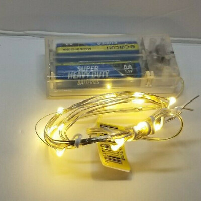 Tiny Lites Micro LED 12 Lights Yellow 889299246302 $9.00