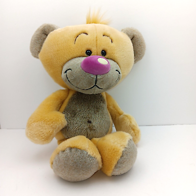 #ad Pimboli Thomas Goletz Large Golden amp; Tan Stuffed Teddy Bear Plush Toy 15in VTG $33.75