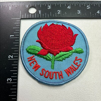 #ad Vintage NEW SOUTH WALES Australia Patch Tourism Oceania 44MW $5.95