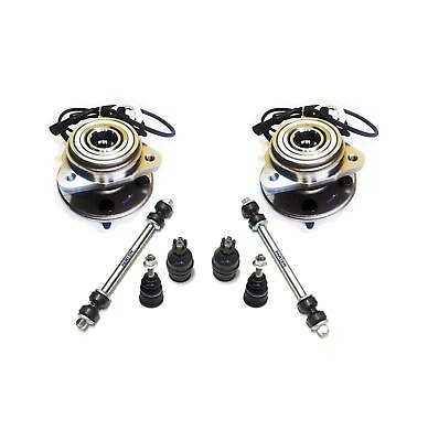 #ad 8 Pc Kit Front Suspension for Explorer Mountaineer Ball Joints Sway Bar $109.35