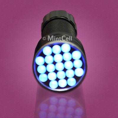 #ad 21 LED Ultra Violet UV Light Flashlight Lamp for LOCA Glue $6.95