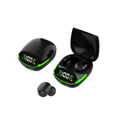 #ad Wireless Bluetooth 5.1 Mini Headphones Outdoor Waterproof Sports Headset w Mic $13.03