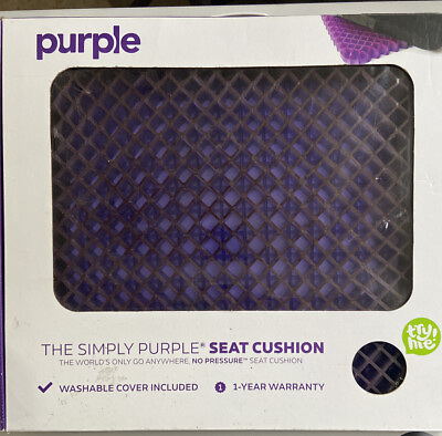 #ad #ad The Purple Simply Seat Cushion Store Returns Inspected Not Actually Used $38.00