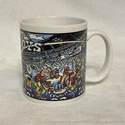 #ad Vintage Team NFL Dallas Cowboys Coffee Mug Cup Custom Edge Inc Cowboys Football $15.00