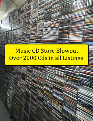 #ad You Pick CD Collection 1970 2010 Rock Dance All Genre CDs Buy more and save $5.00