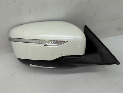 #ad 2014 2016 Nissan Rogue Passenger Right Side View Power Door Mirror White J48D4 $167.73