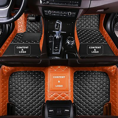 #ad Car Floor Mats For Pontiac All Models Waterproof Carpets Cargo Liner All Weather $89.49