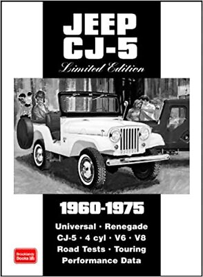 #ad CJ5 JEEP BOOK CJ 5 CJ 5 PORTFOLIO BROOKLANDS 1960 1975 Road Test $25.90