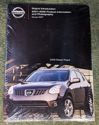 #ad 2007 Nissan Maxima Altima 350Z Titan 2008 Rogue Altima Coupe Press Kit Brochure $9.95
