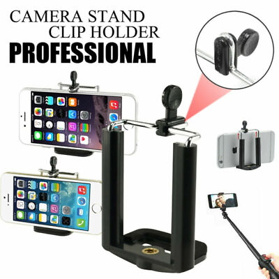 #ad Cell Phone Camera Holder Bracket for Stand Stabilizer Clip Tripod Mount Adapter $4.99