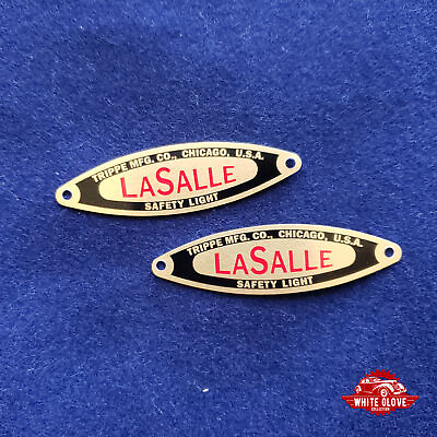#ad LaSalle Trippe Light Badges $250.00