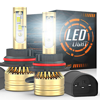 #ad HB5 9007 LED Headlights 1000000LM LED Light Bulbs Kit High Low Beam Super Bright $23.75