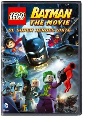 #ad Lego Batman: The Movie DC Super Heroes Unite DVD By Various VERY GOOD $3.68