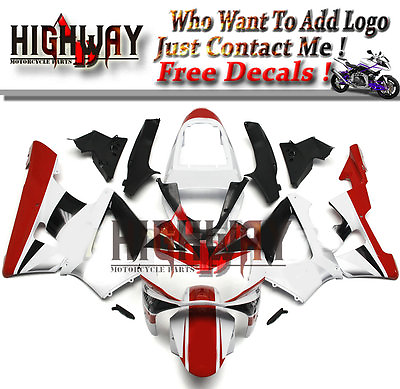 #ad New Fairing Kit ABS Bodywork Cowling fit Honda CBR929RR 2000 2001 white black $502.55