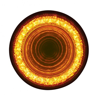 LED 24 Diode 4quot; quot;MIRAGEquot; Turn Signal Light Amber LED Clear Lens $18.19