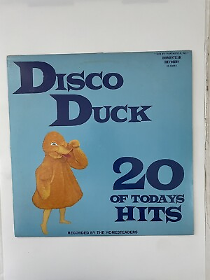 #ad Disco Duck 20 Of Todays Hits Homestead H 10012 Vinyl Record Lp E $4.00