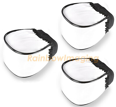 #ad 3 Pcs Universal Soft Flash Bounce Diffuser for Sony Flash F60RM F45RM F32M $7.59