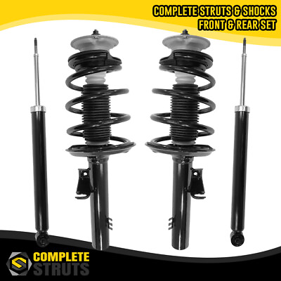 #ad 2004 2010 BMW X3 Front Complete Strut Assemblies amp; Rear Shock Absorbers $189.05