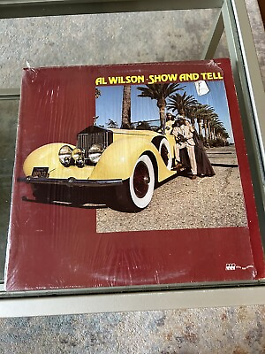 #ad AL WILSON Show And Tell Original 1st 1973 LP In Shrink Excellent Vinyl LP A3944 $50.00