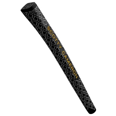 #ad New golf Scotty Cameron Pistolero Putter Grip. Black White yellow letters $38.00