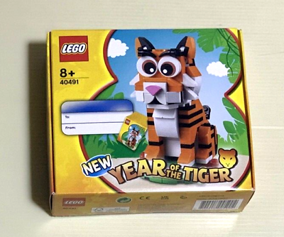 #ad Lego 40491 New Year Tiger Special Edition 2022 Sealed Rare WORLDWIDE FREE SHIPPI $33.99