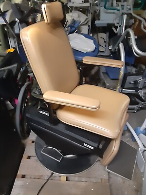 #ad CHAIR ENT SMR GLOBAL STORZ MAXI10100 Power Exam w Swivel light FOOT CONTROL $1100.00