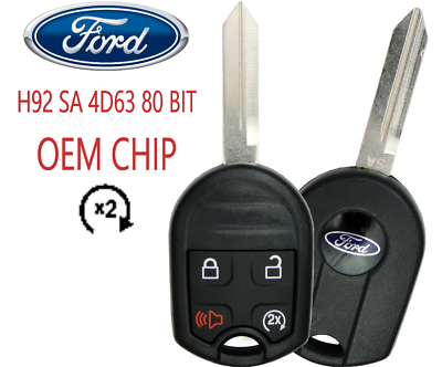 #ad Ford Keyless Remote Key 4B w Remote Start 80 Bit OEM CHIP USA Seller A $29.99