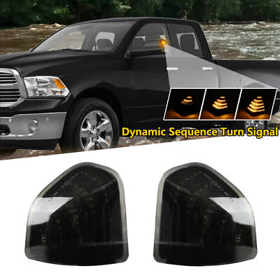 #ad For Dodge Ram 1500 2500 3500 Sequence LED Turn Signal Lamp Side Mirror Tow Light $18.99