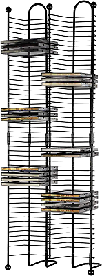 #ad Atlantic Nestable 100 CD Tower Holds 100 Cds Efficient Side by Side Space Sav $41.33