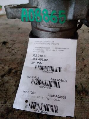 #ad AC Compressor Without Rear AC Fits 05 07 DURANGO 3341445 $76.99