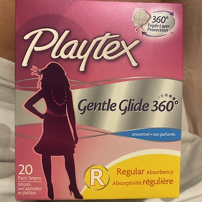 #ad Playtex gentle glide 360 Tampons Unscented 20 Count $11.99
