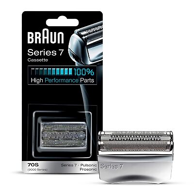 #ad Series 7 Replacement Shaver Head Foil Cassette Blade 70S for Braun Shavers 9000 $23.99