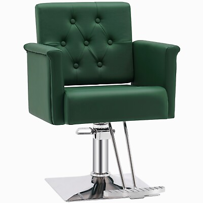 #ad BarberPub Salon ChairClassic Hydraulic Styling ChairSpa Salon Equipment 8811 $214.90