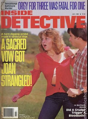 #ad Inside Detective Vol. 60 #7A VG 1982 Stock Image Low Grade $6.00
