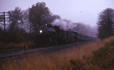 #ad CP 972 CANADIAN PACIFIC Railroad Train Steam Locomotive Original Photo Slide 2 $4.99