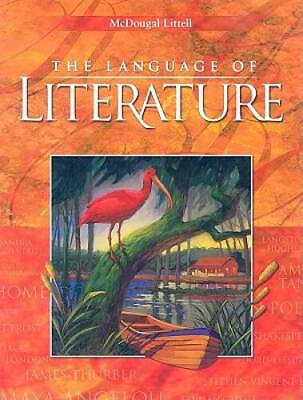 #ad The Language of Literature Grade 9 Hardcover By MCDOUGAL LITTEL ACCEPTABLE $5.42