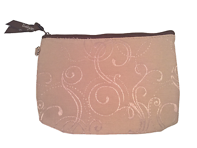 #ad Thirty One Mini Zipper Pouch Hampton In Taupe NEW $7.99