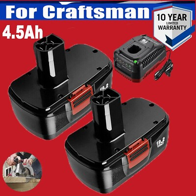 #ad 19.2 Volt For Craftsman 4.5Ah Battery C3 DieHard 130279005 130279003 or Charger $20.00