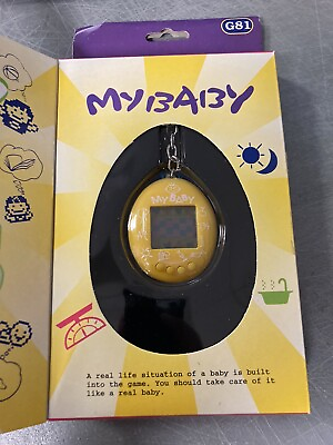 #ad My Baby Mini YELLOW Digital Pet Mode G81 Tamagotchi $25.00
