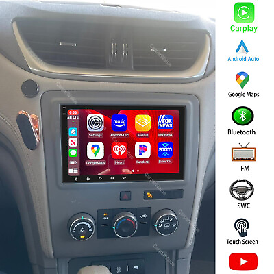 #ad For 2009 2014 Chevrolet Traverse 8quot; Carplay Android Stereo Radio 2010 2012 2013 $139.00