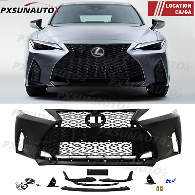 #ad For 2006 2012 Lexus IS250 350 Front Bumper Grille To 2021 IS F Sport Style $769.99