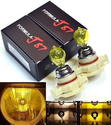 #ad Halogen PSX24W 2504 24W 3000K Yellow Two Bulbs Fog Light Replace Lamp Upgrade OE $13.78