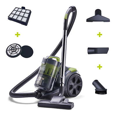 #ad Bagless Canister Vacuum Adjustable Suction Multi Cyclonic Power $166.80